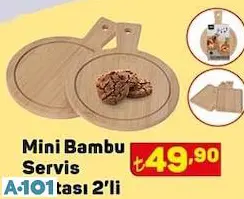 MİNİ BAMBU SERVİS TAHTASI